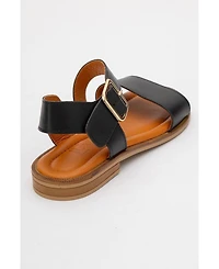 Forever & Always Shoes Majesty Leather Sandal (Women)