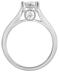 Macy's Certified Diamond Ring (1 ct. t.w.) in 14K White Gold