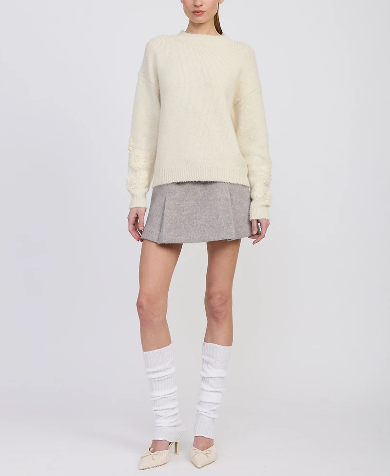 En Saison Women's Carrington Belted Skirt