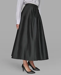Karl Lagerfeld Paris Women's Bubble Midi Skirt