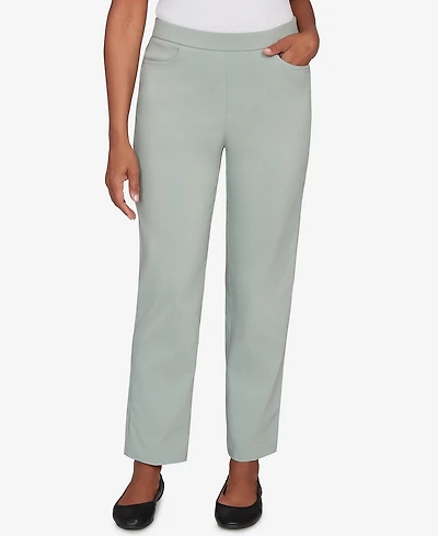 Alfred Dunner Petite Stockbridge Modern Millennium Average Length Pants