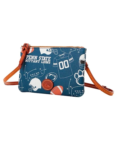 Dooney & Bourke Penn State Nittany Lions Top Zip Crossbody Purse
