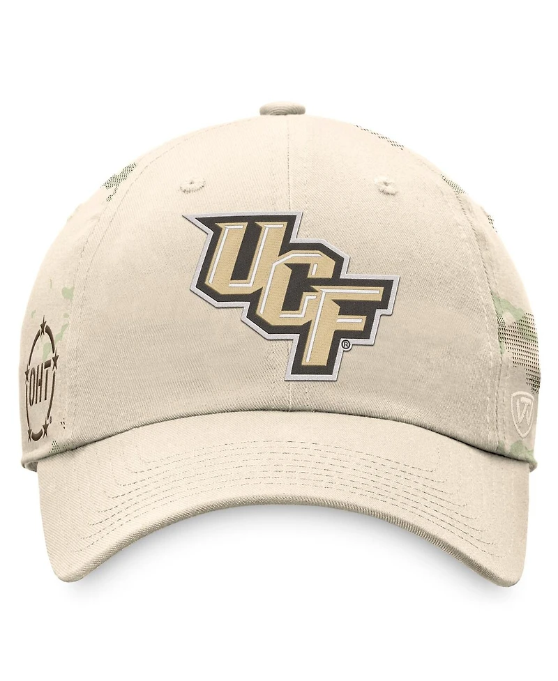 Top of the World Men's Khaki Ucf Knights Oht Military Appreciation Camo Dune Adjustable Hat