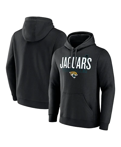 Fanatics Men's Black Jacksonville Jaguars Pylon Outline Pullover Hoodie