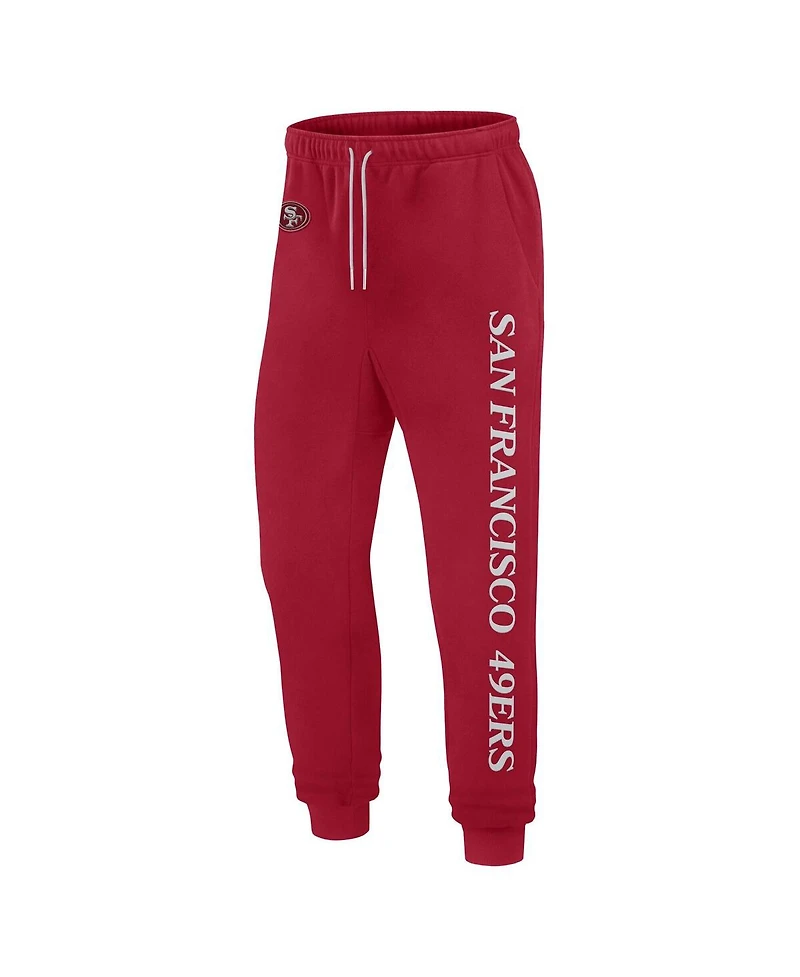 Fanatics Men's and Women's Scarlet San Francisco 49ers Elements Phenom Fleece Jogger Pants