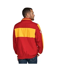 Tommy Hilfiger Men's Red Kansas City Chiefs Gael Lightweight Half-Zip Hoodie Jacket