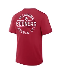 Fanatics Men's Crimson Oklahoma Sooners Fastbreak T-Shirt