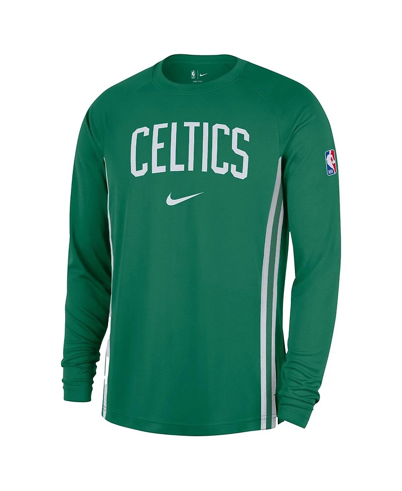 Nike Men's Kelly Green Boston Celtics 2025/26 Authentic Pre-Game Legend Dri-fit Long Sleeve Shooting Shirt