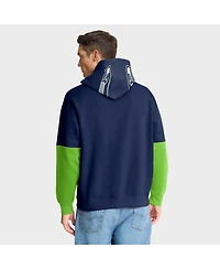 Fanatics Men's College Navy Seattle Seahawks Helmet Pullover Hoodie