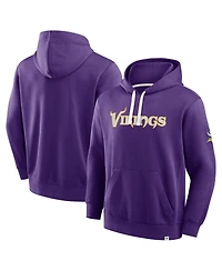 Fanatics Men's Purple Minnesota Vikings New Horizons Heritage Pullover Hoodie