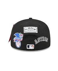 New Era x Alpha Industries Men's Black Houston Astros 59FIFTY Fitted Hat