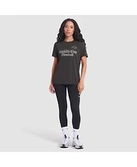 Nike Women's Black New York Jets 2025 Rivalries Collection Sideline Velocity Dri-fit T-Shirt