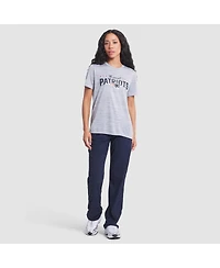 Nike Women's Silver New England Patriots 2025 Rivalries Collection Sideline Velocity Dri-fit T-Shirt