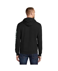 Starter Men's Black Green Bay Packers Wordmark Logo Pullover Hoodie