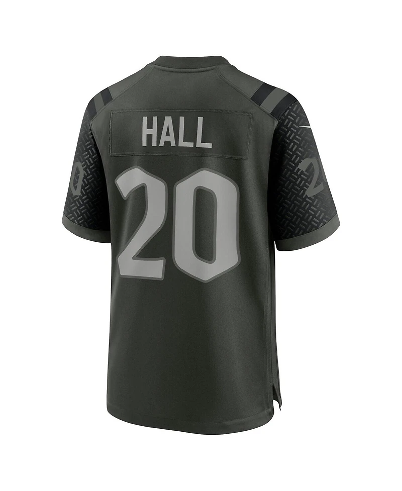 Nike Men's Breece Hall Gotham Green New York Jets 2025 Rivalries Collection Game Jersey