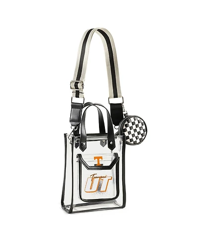 Wear by Erin Andrews Tennessee Volunteers Clear Stadium Crossbody Purse with Coin Pouch