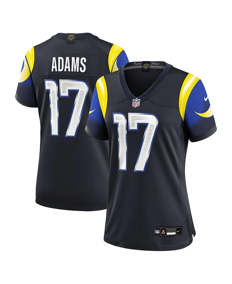 Nike Women's Davante Adams Midnight Blue Los Angeles Rams 2025 Rivalries Collection Game Jersey