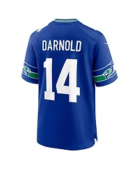 Nike Men's Sam Darnold Royal Seattle Seahawks Alternate 50th Season Game Jersey