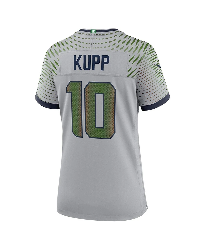 Nike Women's Cooper Kupp Wolf Gray Seattle Seahawks 2025 Rivalries Collection Game Jersey