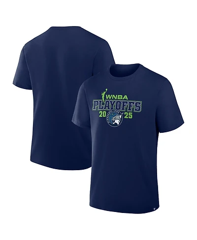Fanatics Men's and Women's Navy Minnesota Lynx 2025 Wnba Playoffs T-Shirt