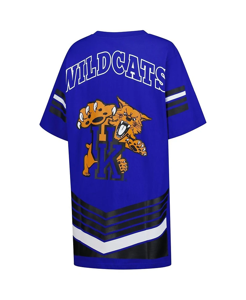 Gameday Couture Women's Royal Kentucky Wildcats Perfect Score Mini T-Shirt Dress