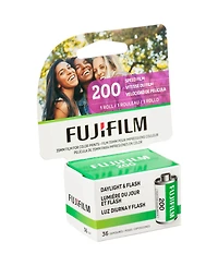 Fujifilm s5mm Color Negative Roll Film, 200 Iso, 36 Exposures (10 Pack) With Slinger Camera Bag