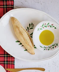 Vietri Aria Holiday Oval Platter