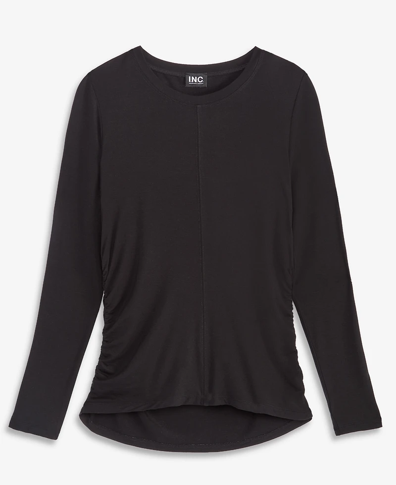 I.n.c. International Concepts Women's Long-Sleeve Layering Top, Macy's Exclusive
