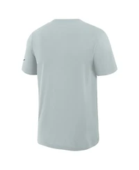 Nike Men's Silver New England Patriots 2025 Rivalries Collection Slub Dri-fit T-Shirt