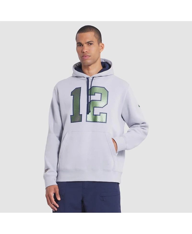 Nike Men's Gray Seattle Seahawks 2025 Rivalries Collection Club Hoodie