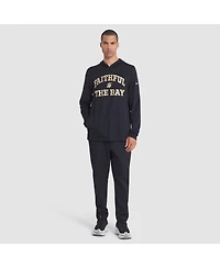 Nike Men's Black San Francisco 49ers 2025 Rivalries Collection Sideline Dri-fit Long Sleeve Hoodie T-Shirt