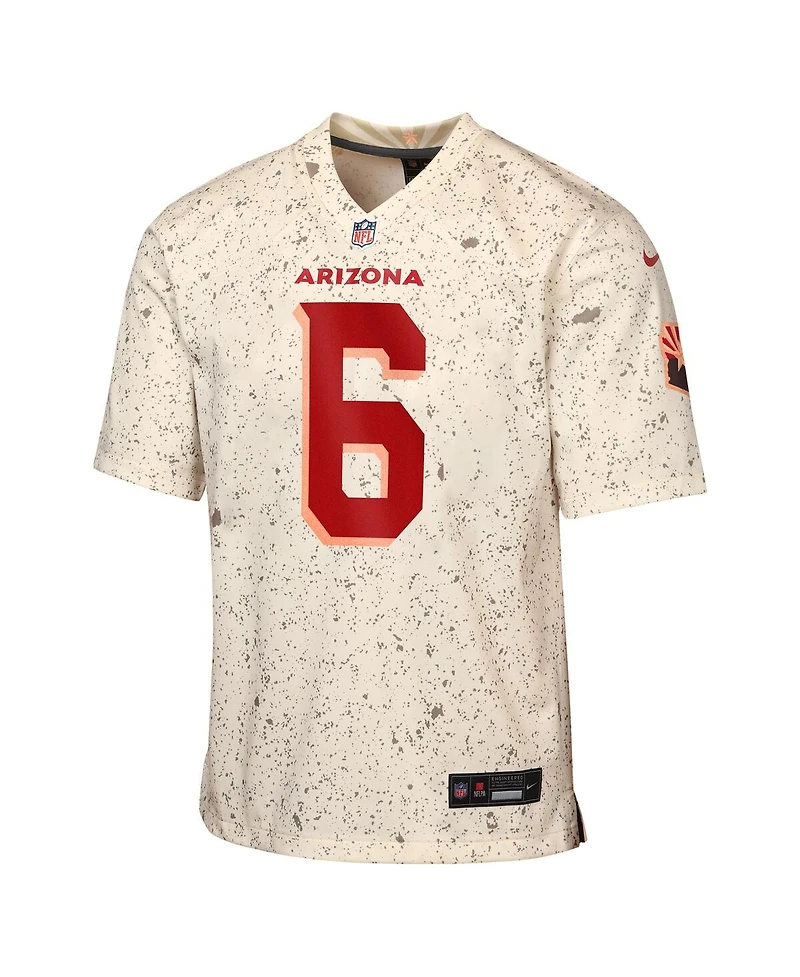 Nike Big Boys and Girls James Conner Natural Arizona Cardinals 2025 Rivalries Collection Game Jersey