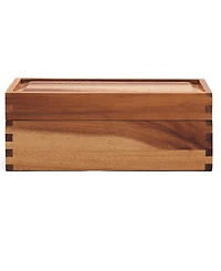 Ironwood Acacia 11.5" Recipe Box