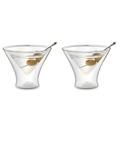 Outset 4.5 oz. Martini Glases, Set of 2