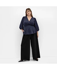 City Chic Women's Celina Peplum Top