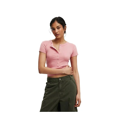 Cotton On Women's Christy Henley Tee