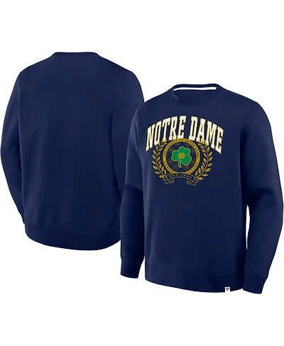 Fanatics Men's Navy Notre Dame Fighting Irish Strength Unity Legacy Pullover Sweatshirt