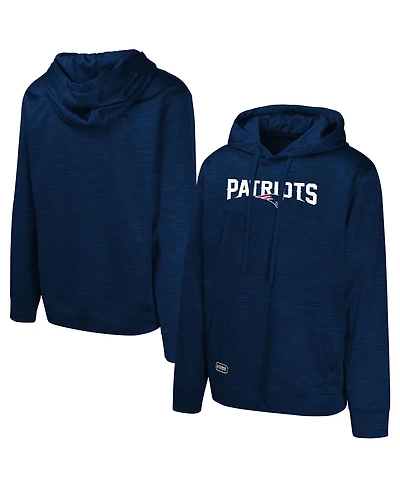 Outerstuff Men's Navy New England Patriots Streak Fleece Pullover Hoodie