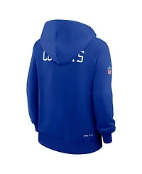 Nike Women's Royal Dallas Cowboys Throwback Sideline Standard Issue Dri-fit Hoodie