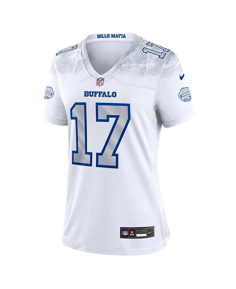 Nike Women's Josh Allen White Buffalo Bills 2025 Rivalries Collection Game Jersey