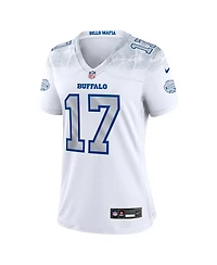 Nike Women's Josh Allen White Buffalo Bills 2025 Rivalries Collection Game Jersey