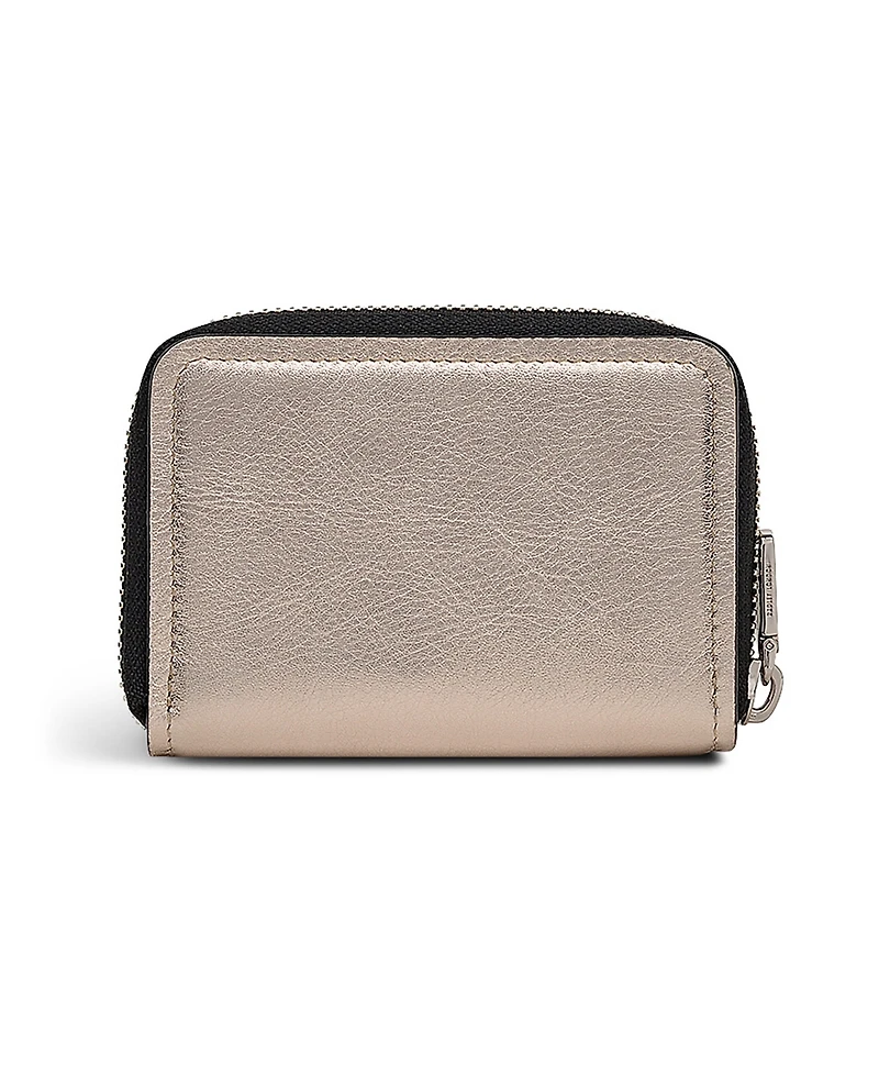 Radley London Heath Crescent Metallic Zip Around Wallet