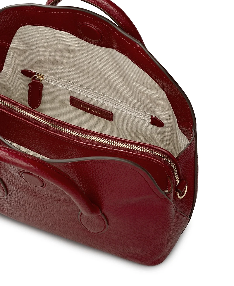 Radley London Liverpool Gardens Small Ziptop Grab Satchel Bag