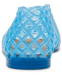 Steve Madden Women's Grove Caged Jelly Slip-On Flats