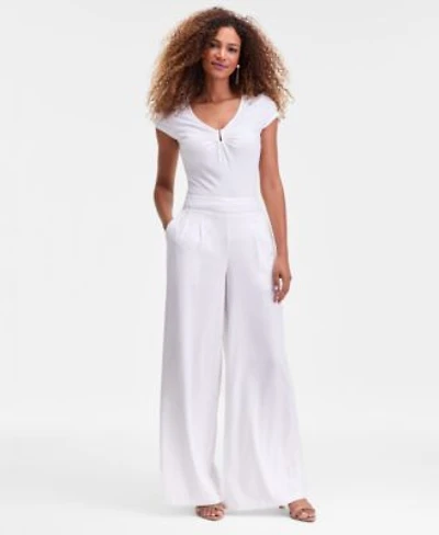 I.N.C. International Concepts Womens High Rise Pleated Pull On Wide Leg Pants P Xs 3x Macys Exclusive