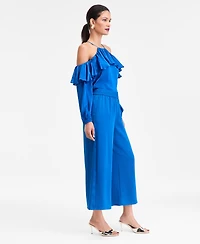 I.n.c. International Concepts Women's High-Rise Cropped Satin Pants, Macy's Exclusive