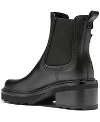 Cole Haan Women's Shibley Almond Toe Lug Buckle Booties