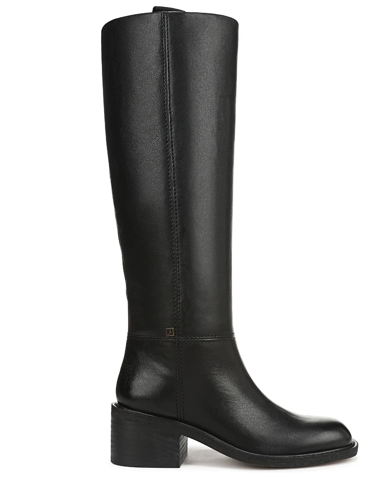 Franco Sarto Women's Niva Wide Calf Round Toe Zip Tall Boots