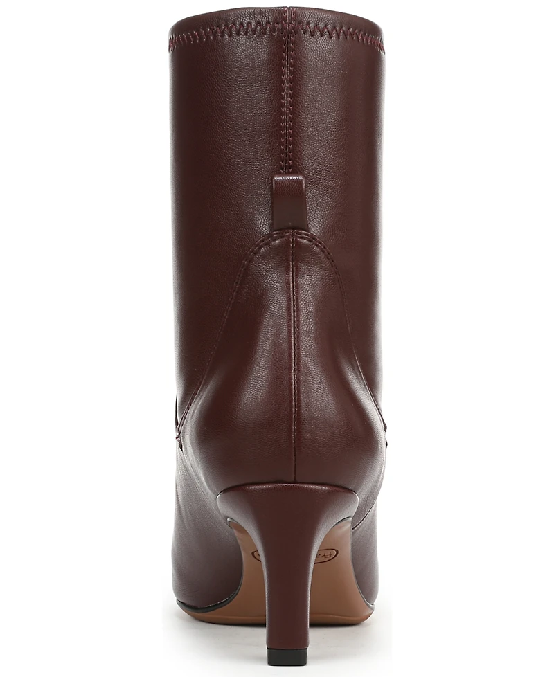 Franco Sarto Women's Tarrin Square Toe Zip Short Boots