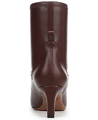 Franco Sarto Women's Tarrin Square Toe Zip Short Boots